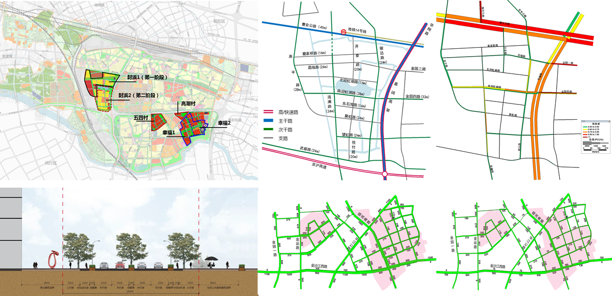 北虹桥合作开发区道路系统评估