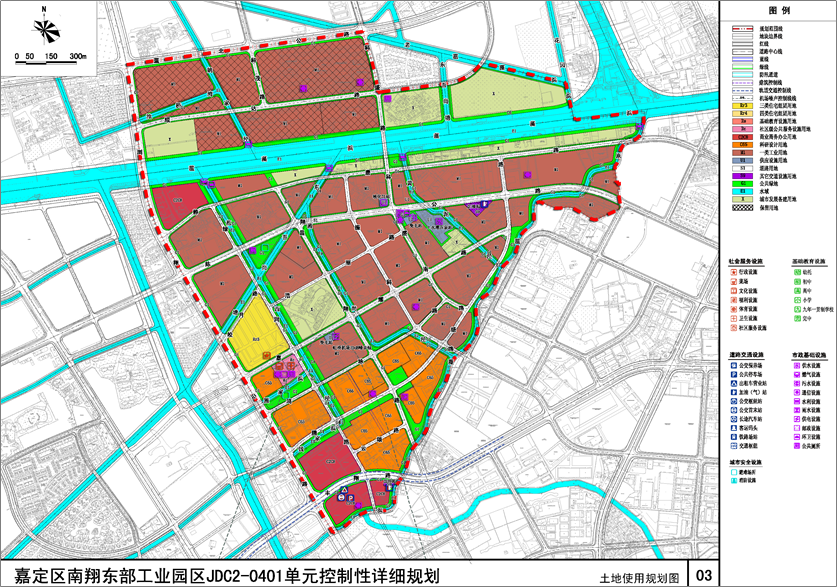 嘉定区南翔镇JDC20501单元（南翔东工业区）控制性详细规划