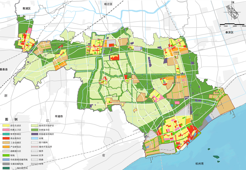 上海市金山区总体规划暨土地利用总体规划（2017-2035）